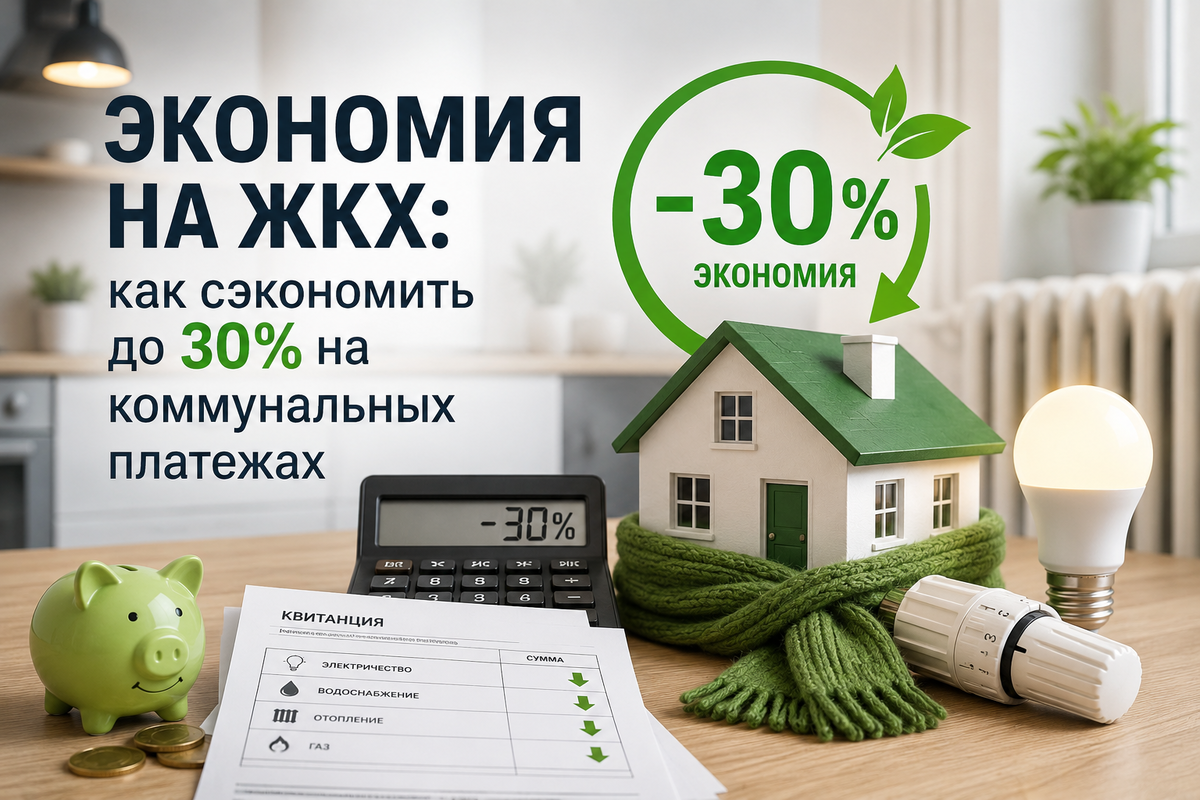  Как сэкономить на ЖКХ