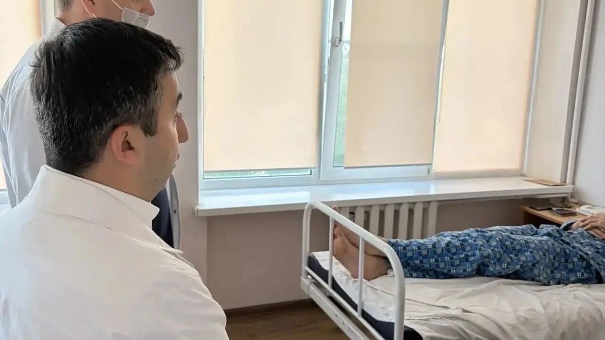    Восемь пострадавших на «Самбекских высотах» выписали из больницы   губернатор Ростовской области Юрий Слюсарь / тг-канал губернатора Ростовской области Юрия Слюсаря