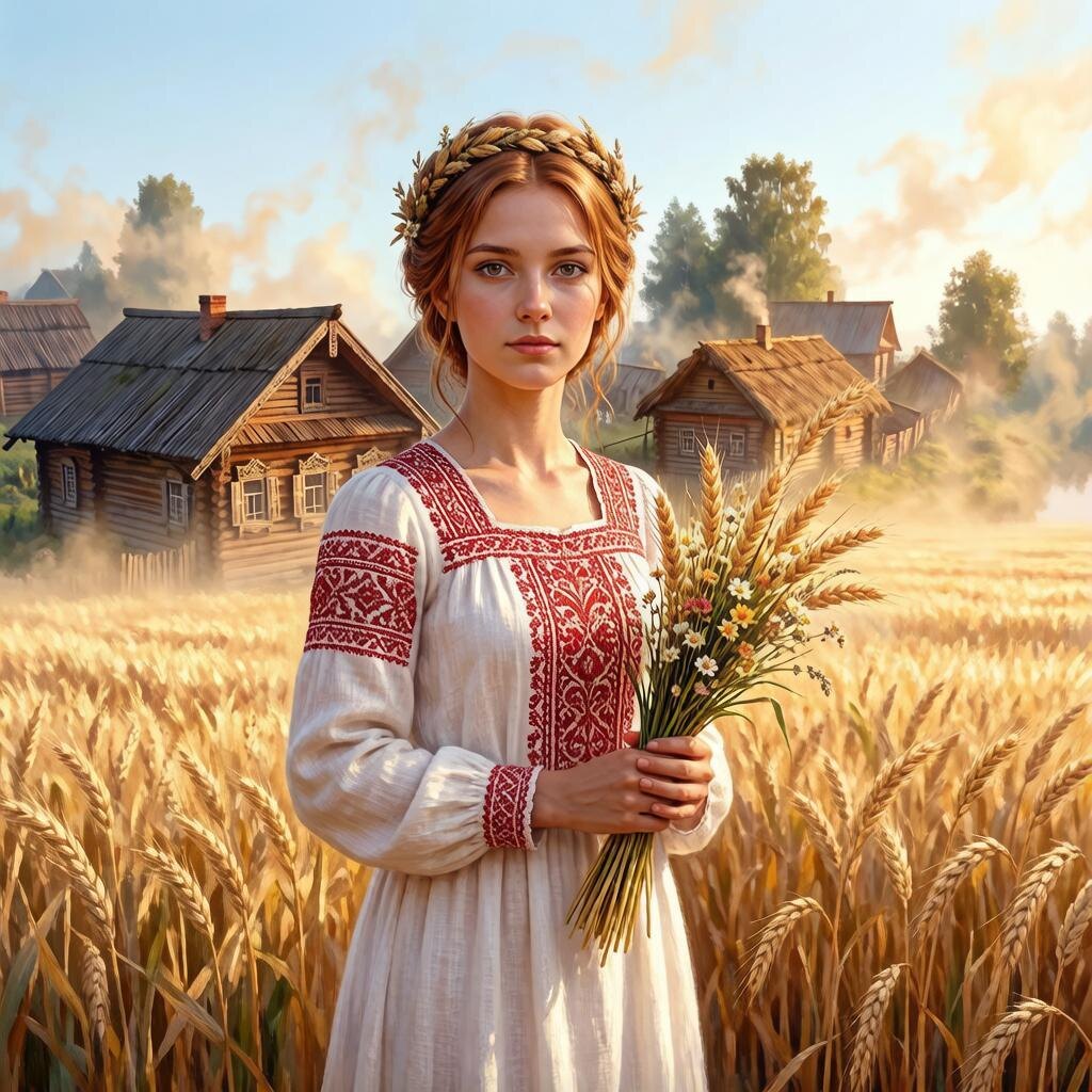 «Полудница — светлая Дева полей, хранительница женской доли и зрелости. В её тишине вызревает счастье