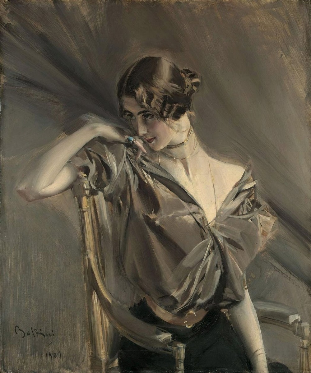 Джованнни Болдини "Портрет Клео де Мерод" (1901)