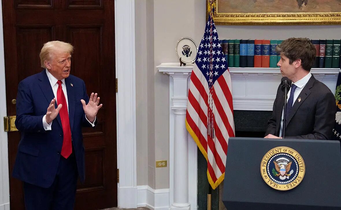    Источник: Дональд Трамп и Сэм Альтман Фото: Andrew Harnik / Getty Images. rbc.ru Екатерина Авдеева