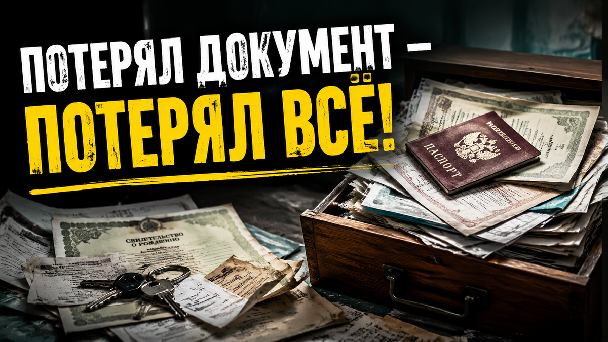 Выбросил бумажку — потерял квартиру? Жёсткая правда о ваших документах