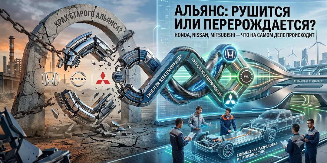 Альянс рушится или перерождается? Honda, Nissan и Mitsubishi — что на самом деле происходит