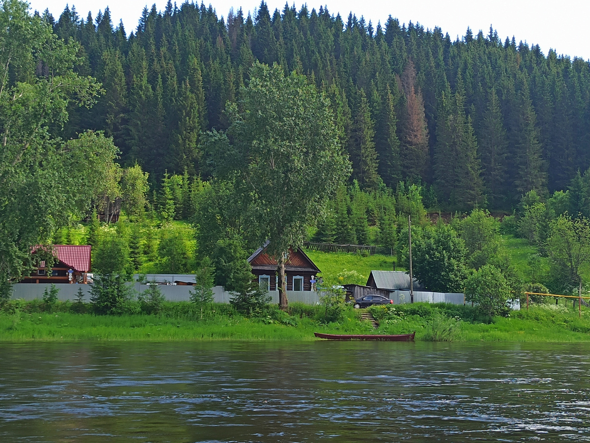 Посёлок Усьва. Пермский край. 