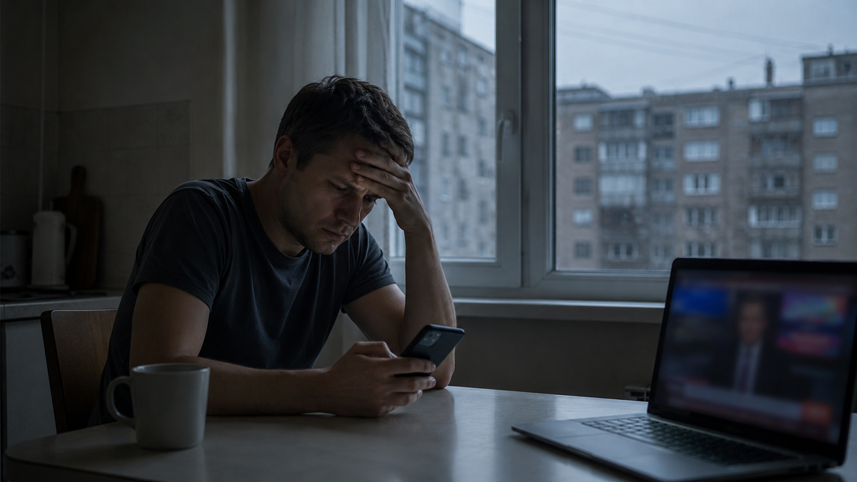 Чем опасно постоянное потребление новостей