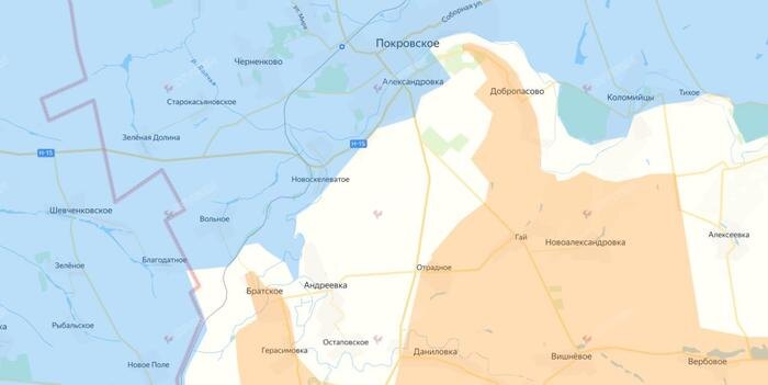 Карта СВО на 28 июня 2026 года. ВС РФ освободили Новоскелеватое. Фото © DIVGEN