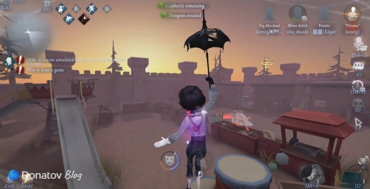    Клео Декру в Identity V