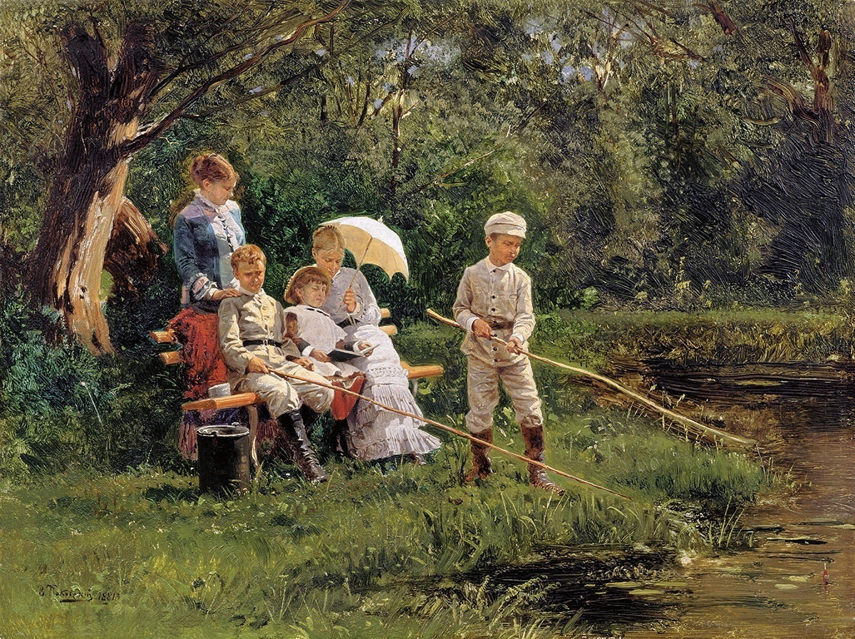 Константин Маковский. В жаркий день, 1881