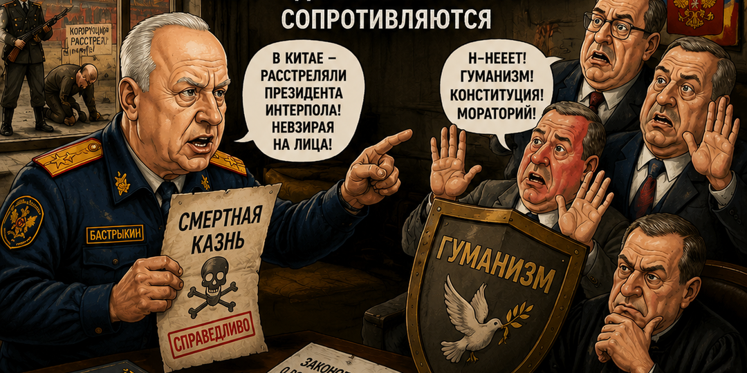 Бастрыкин снова предлагает вернуть высшую меру, но наши чиновники с «беспредельным гуманизмом» сопротивляются