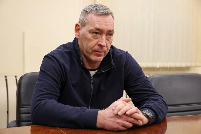 Глава Энергодара Максим Пухов. Обложка © ТАСС / Александр Полегенько