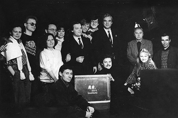 Владимир Молчанов на телевидении в конце 1980-х