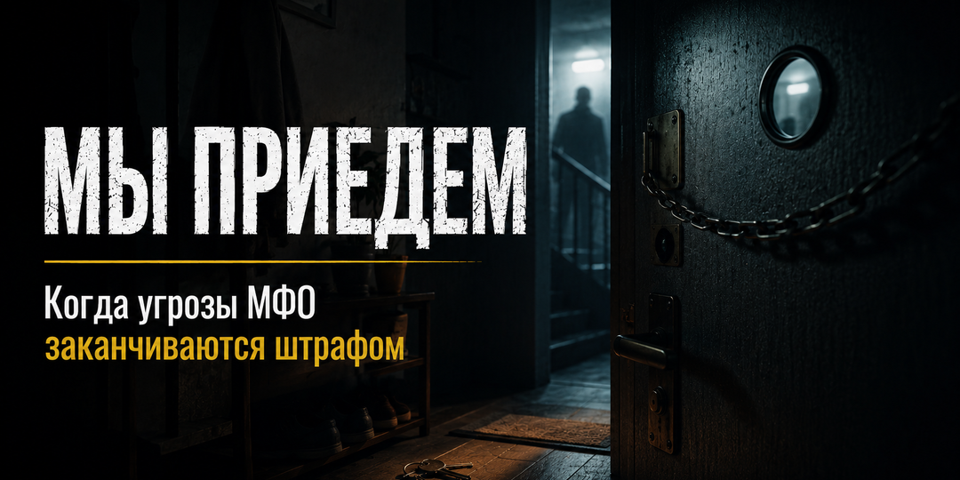 «Мы приедем»: когда угрозы МФО заканчиваются штрафом