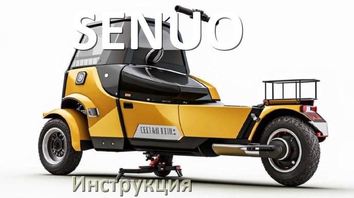
Инструкция по эксплуатации скутера SENUO официальное руководство пользователя на русском