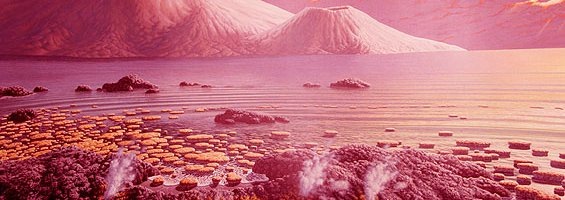 Архей в воображении художника © Peter Sawyer