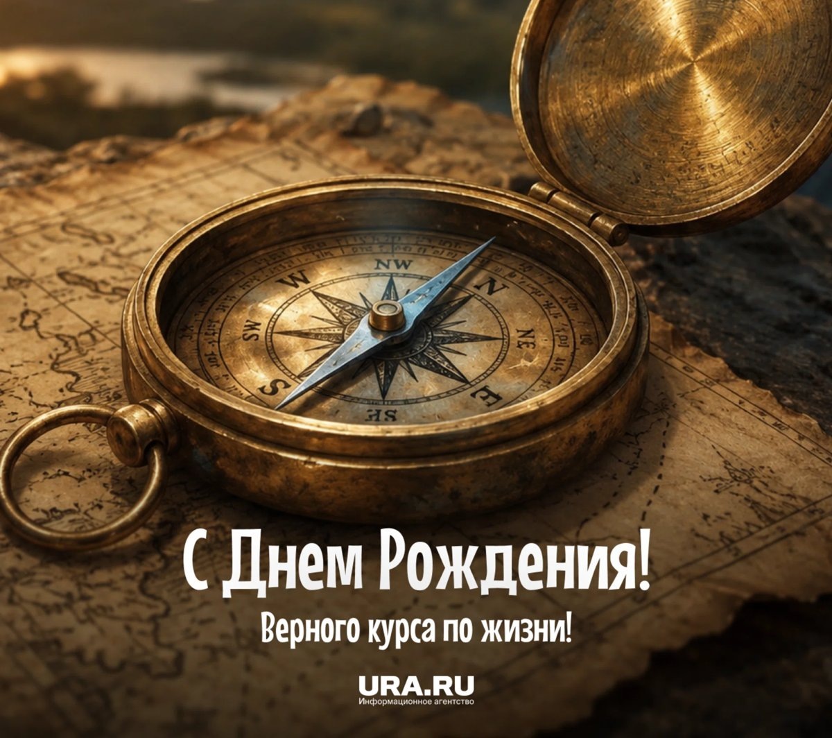    Атмосферная открытка - настраивает на путешествия