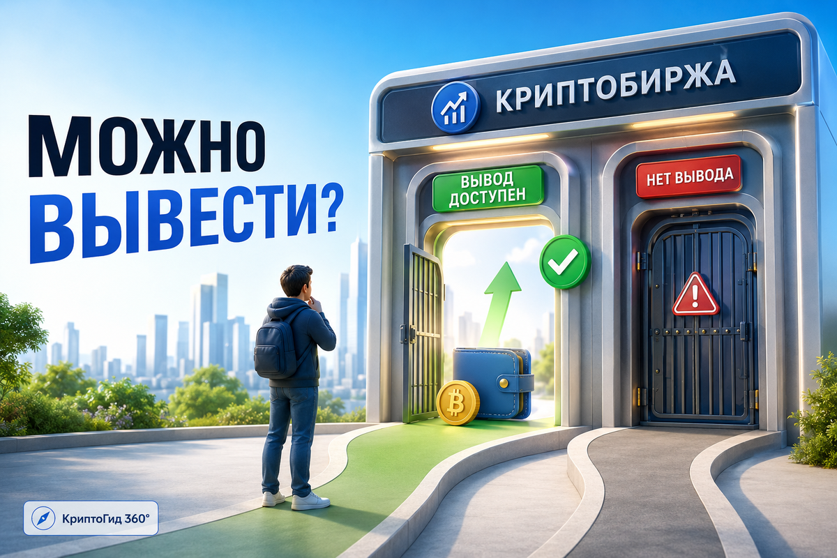 Выбор биржи начинается с доступности вывода средств