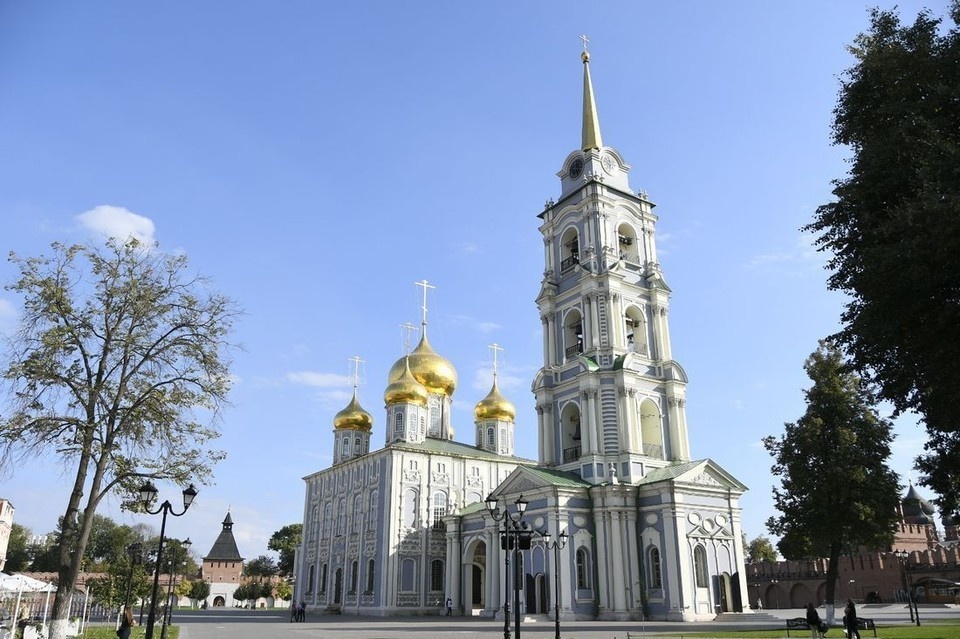   Успенский собор Тульского кремля освятили в присутствии Патриарха Кирилла. Алексей ФОКИН