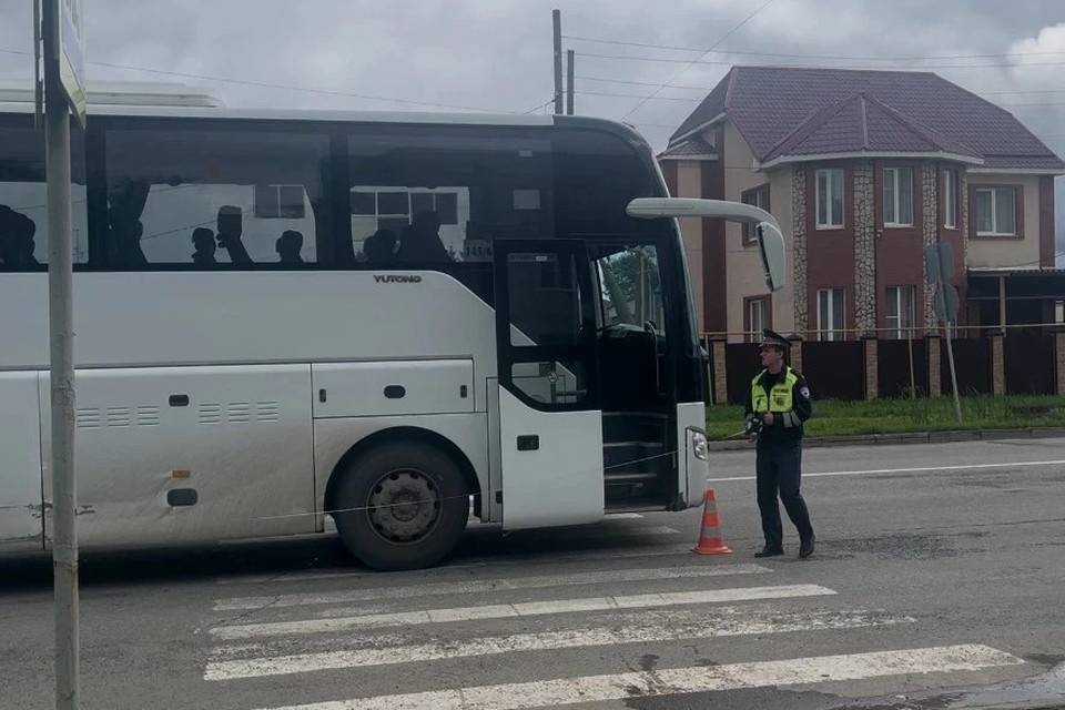    В момент аварии в автобусе не было пассажиров Фото: Госавтоинспекция Свердловской области