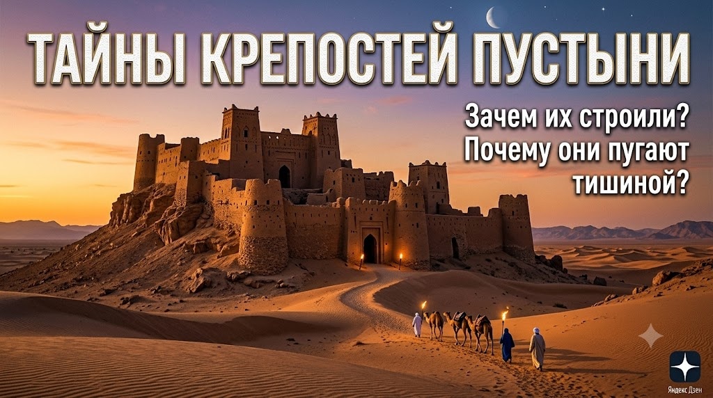 Есть места, где тишина звучит громче любых слов. Вы стоите посреди пустыни, ветер шуршит песком, небо будто ближе, чем обычно… и вдруг — стены. Высокие, глиняные, местами обвалившиеся. Башни, бойницы, коридоры, которые уходят в темноту. И главный вопрос, который появляется почти сразу: кто вообще мог построить крепость в таком месте — и зачем?