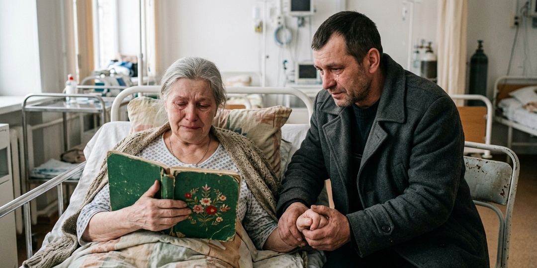 Тридцать лет назад я отдала чужому мальчику тетрадку — а вчера он пришёл с ней ко мне в больницу