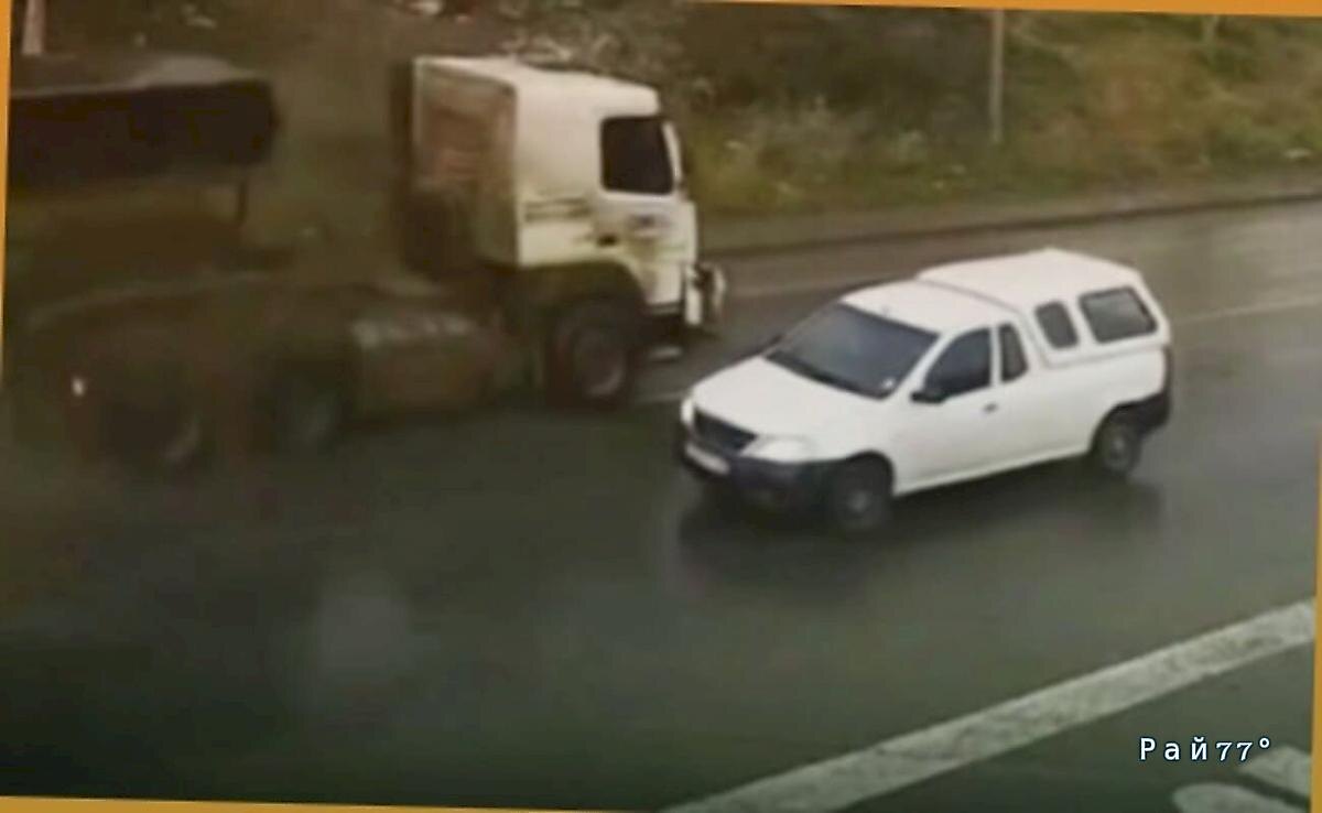   Фото - скриншот с видео, снятого на месте происшествия