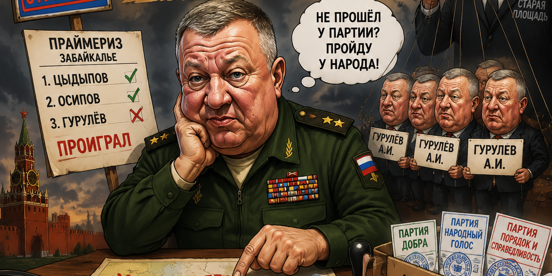 Генерал Гурулёв проиграл праймериз «Единой России», но не хочет расставаться с Думой, и придумал запасной ход