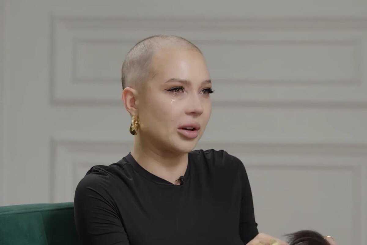    Валерия Чекалина во время интервью Надежде Стрелец. соцсети