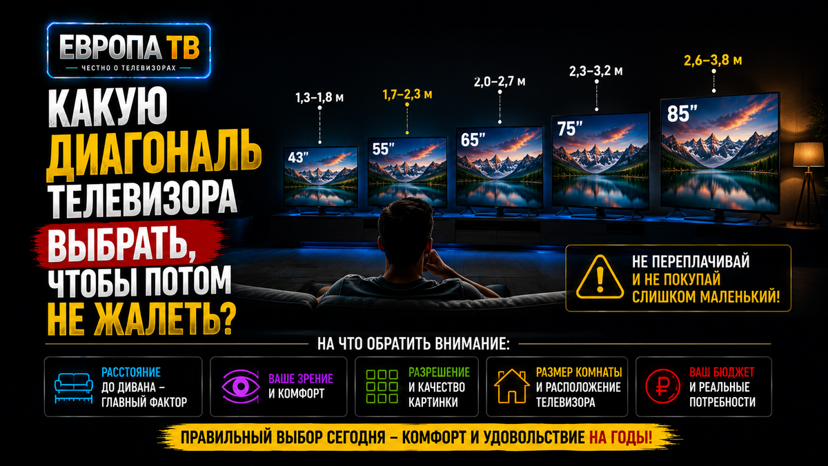 Как выбрать правильный телевизор
