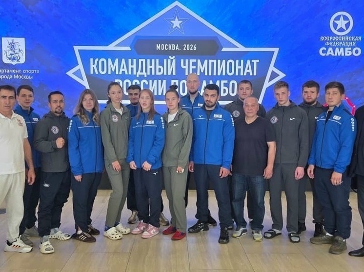    Ленинградская сборная заняла 11 место в командном чемпионате России по самбо. Фото: паблик Федерации самбо Ленобласти.