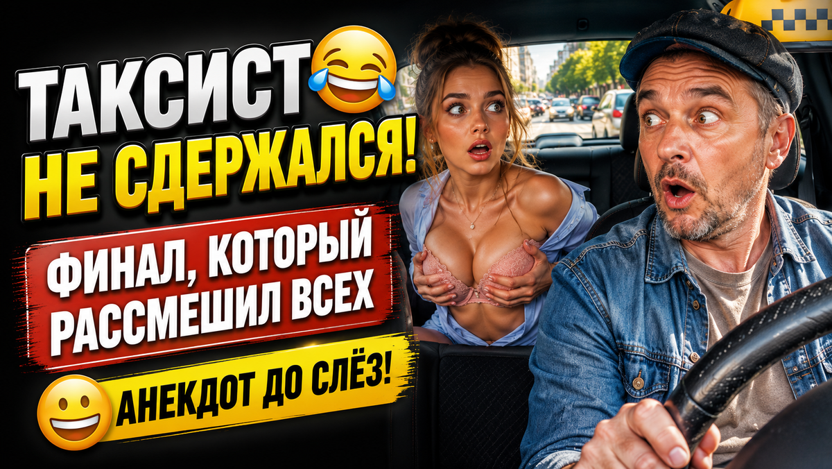 😄 Девушка поверила совету врача, но реакция таксиста оказалась ещё смешнее