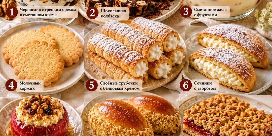 ☕ Когда хочется вернуться в детство: огромная шпаргалка по 12 легендарным десертам к чаю