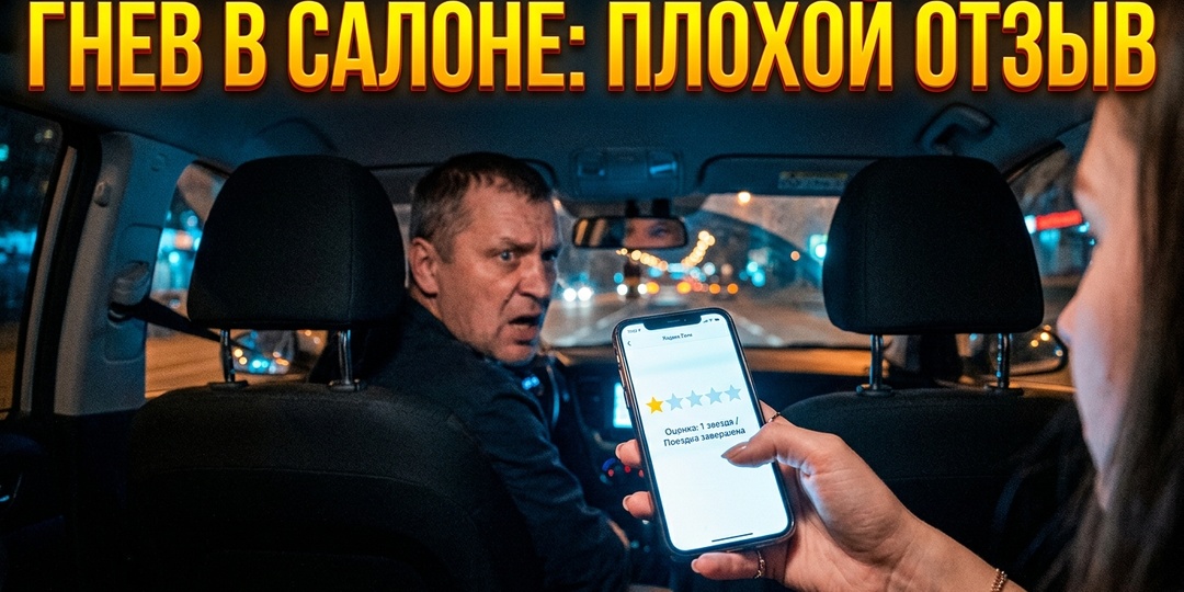 Молчаливая поездка — это роскошь? Поставил 1 звезду водителю за разговоры и вот что началось