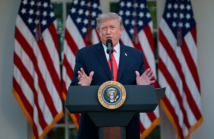    Президент США Дональд Трамп.Reuters/Evan Vucci