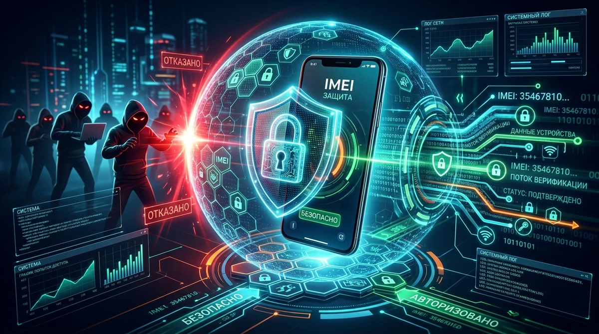 Как база IMEI мешает мошенникам. Изображение сгенерировано с помощью ИИ
