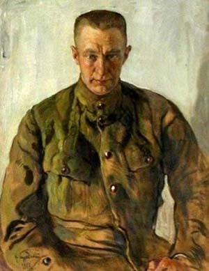 Александр Керенский (1881 — 1970) Портрет работы Исаака Бродского