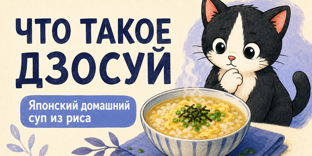 Что такое дзосуй: японский домашний суп из риса