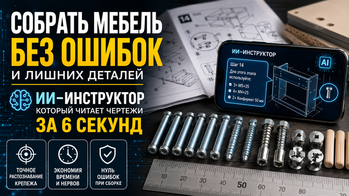ИИ-инструктор, который читает чертежи.