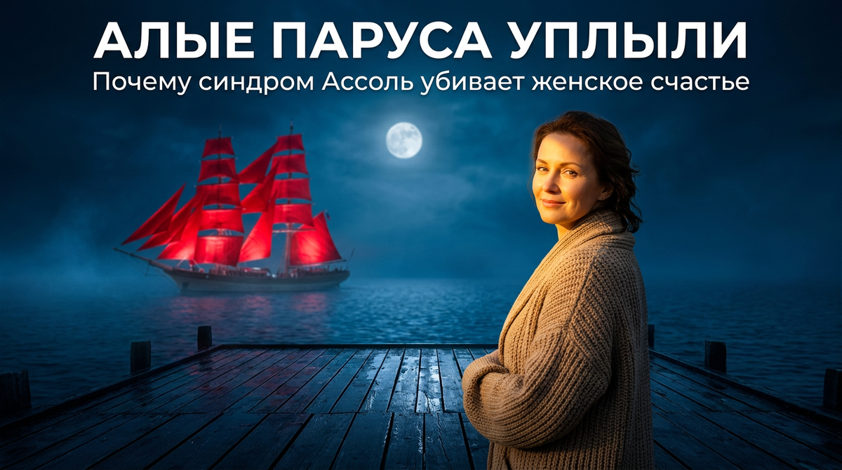 «Алые паруса» уплыли, осталась Ассоль с радикулитом: Почему синдром ожидания принца ломает судьбы женщин после 40