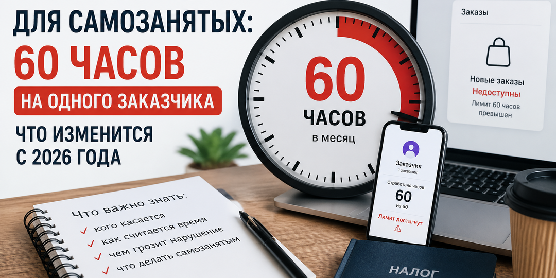 Новость месяца - государство ограничит работу самозанятых и ИП с одним заказчиком