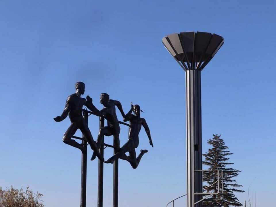    Стадион «Олимпийский» практически готов к приёму участников олимпиады. Фото: сайт Администрации Благовещенского района