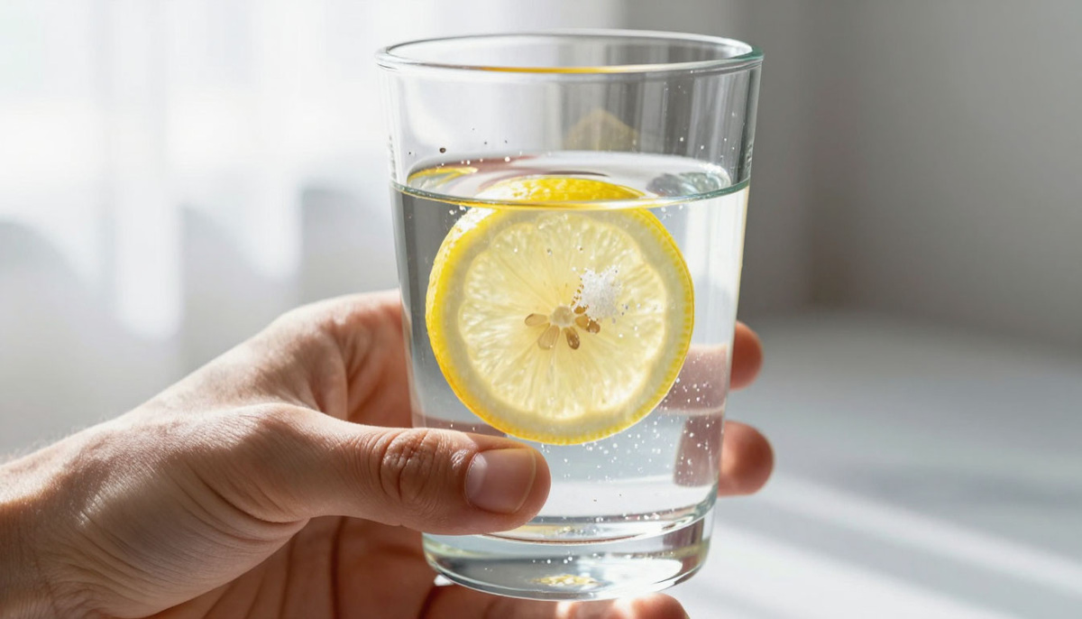 Правильный напиток для жары – вода с солью и лимоном. Но не всем!