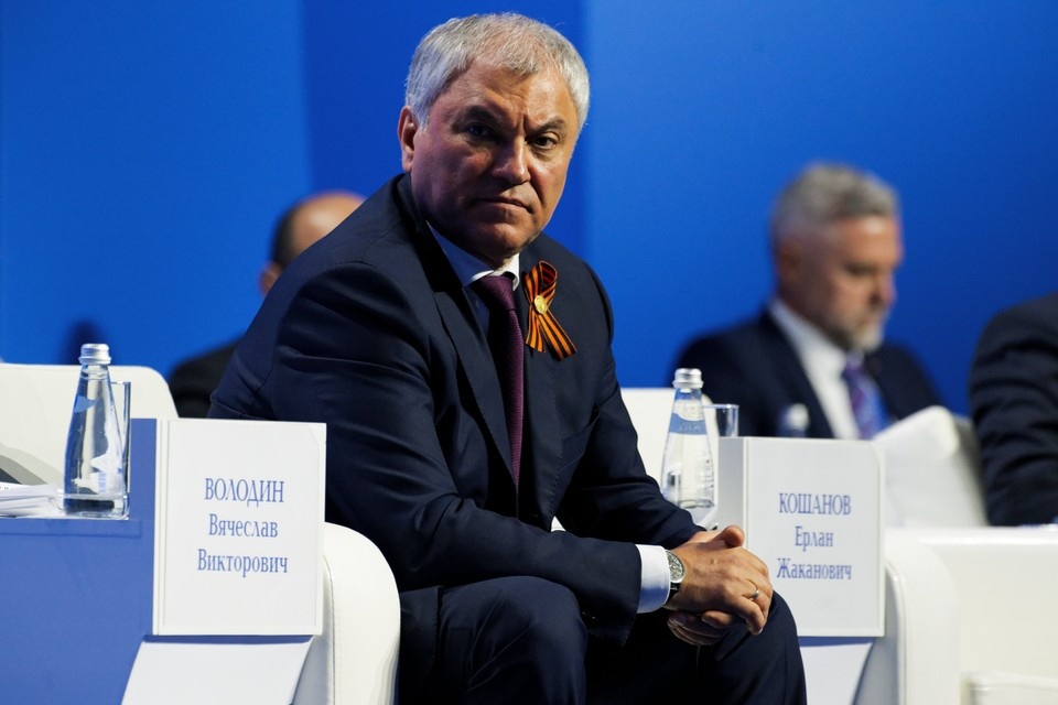   Председатель Госдумы Вячеслав Володин Иван МАКЕЕВ
