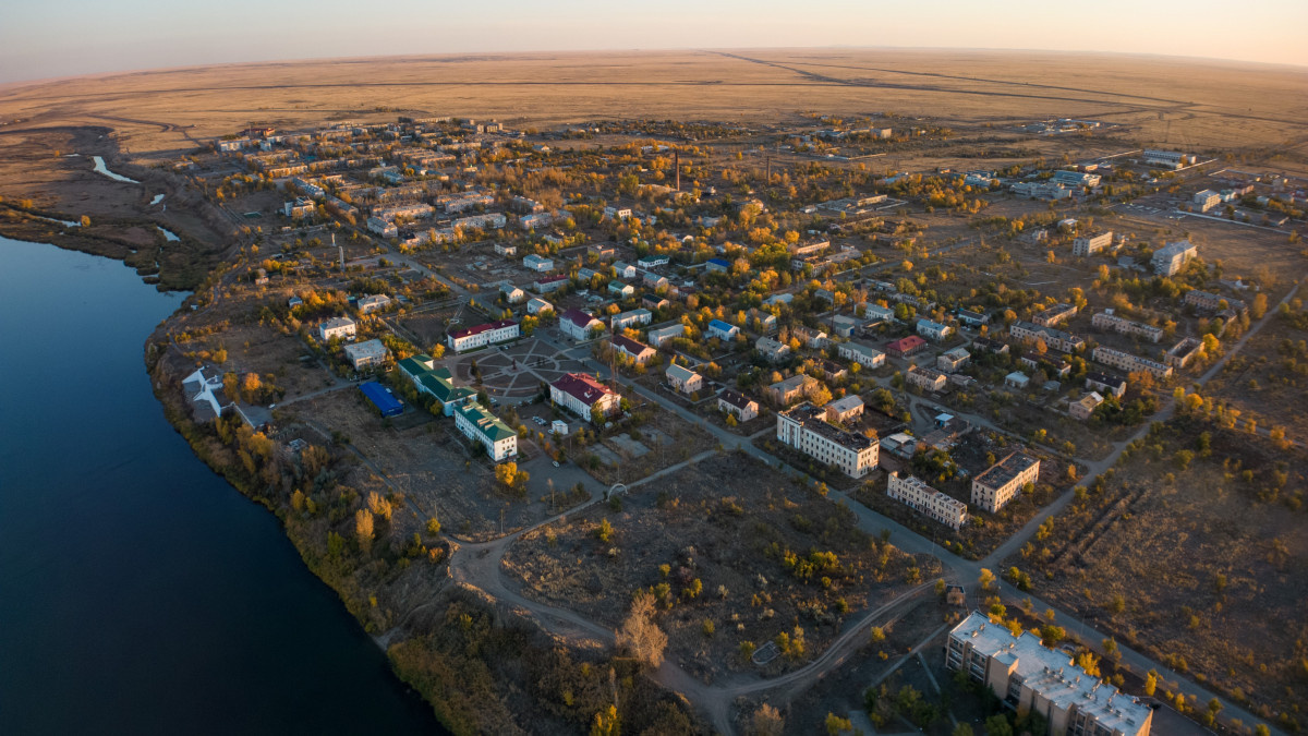 Город Курчатов, Восточно-Казахстанская область. До 1991 года секретный объект без названия на картах