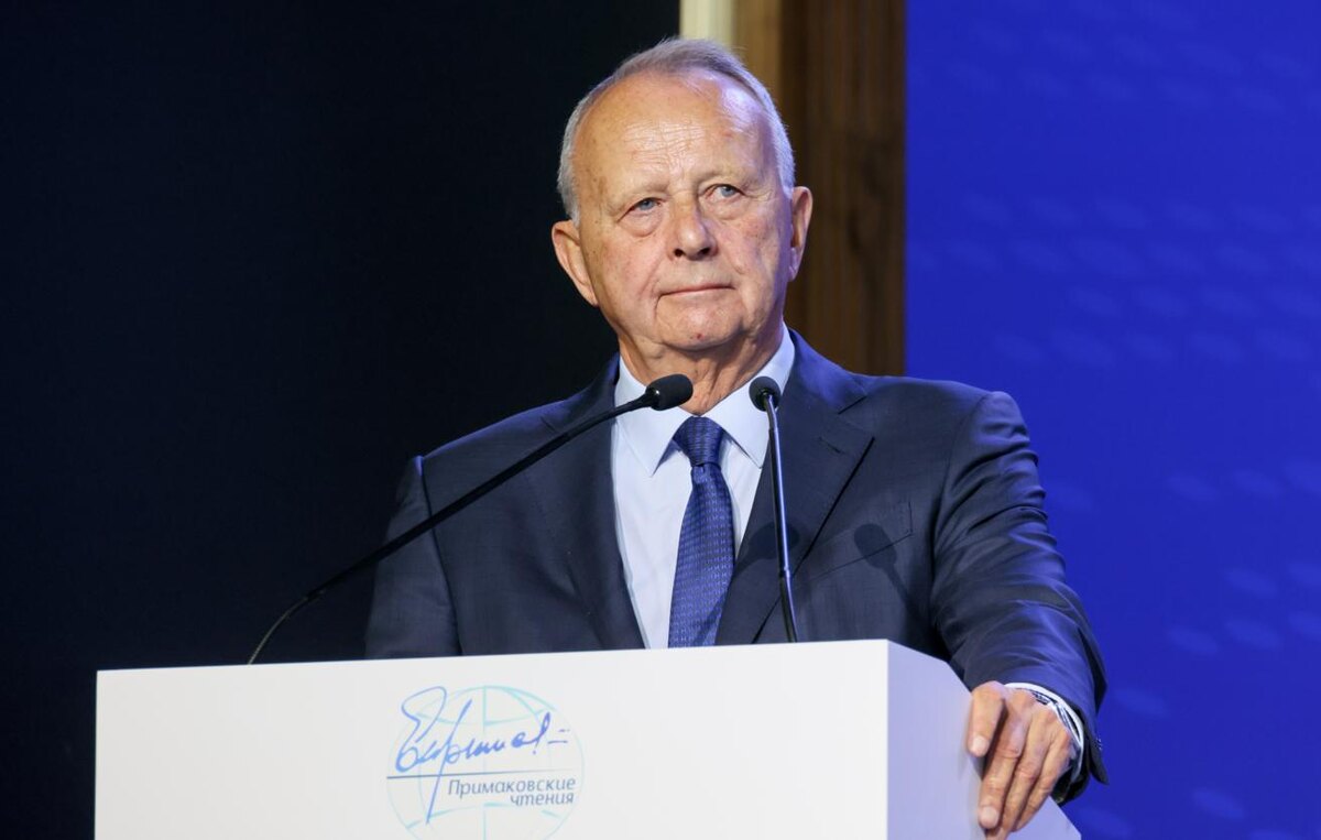 Президент ИМЭМО РАН академик Александр Дынкин.  © Михаил Метцель/ ТАСС