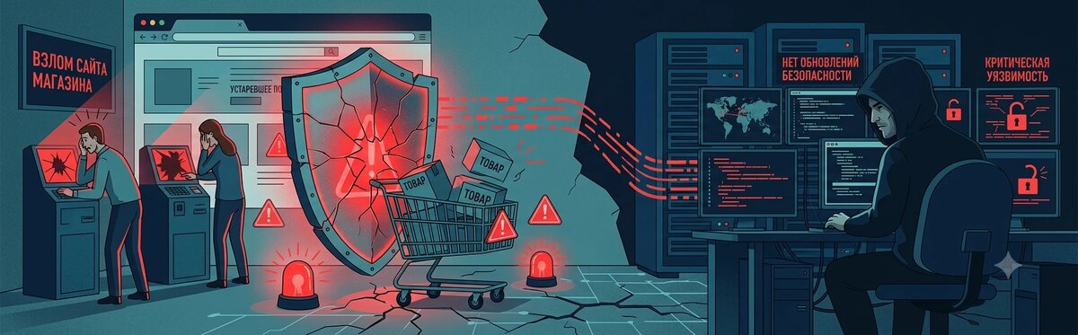 Взлом интернет-магазина через уязвимость старого модуля