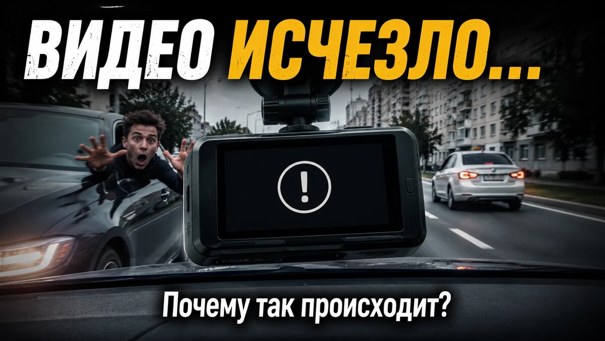 Почему пропадает запись с видеорегистратора