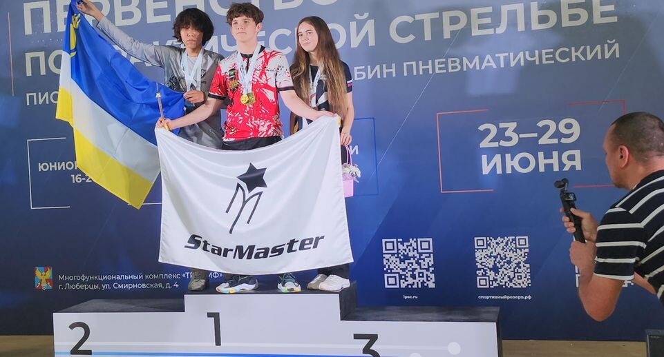    На первом месте Матвей Балуев / Наталья Лымарь