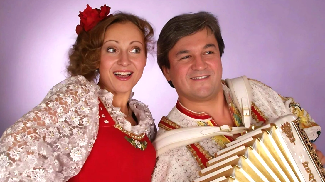на фото Валерий Семин и Лена Василек 