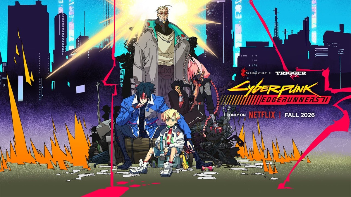 Постер второго сезона Cyberpunk: Edgerunners