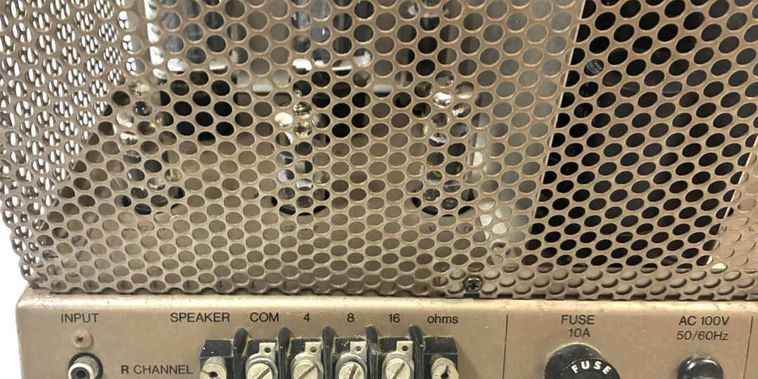 Мечта меломана из 70-х — ламповый усилитель Denon POA-1000B на 100 Вт
